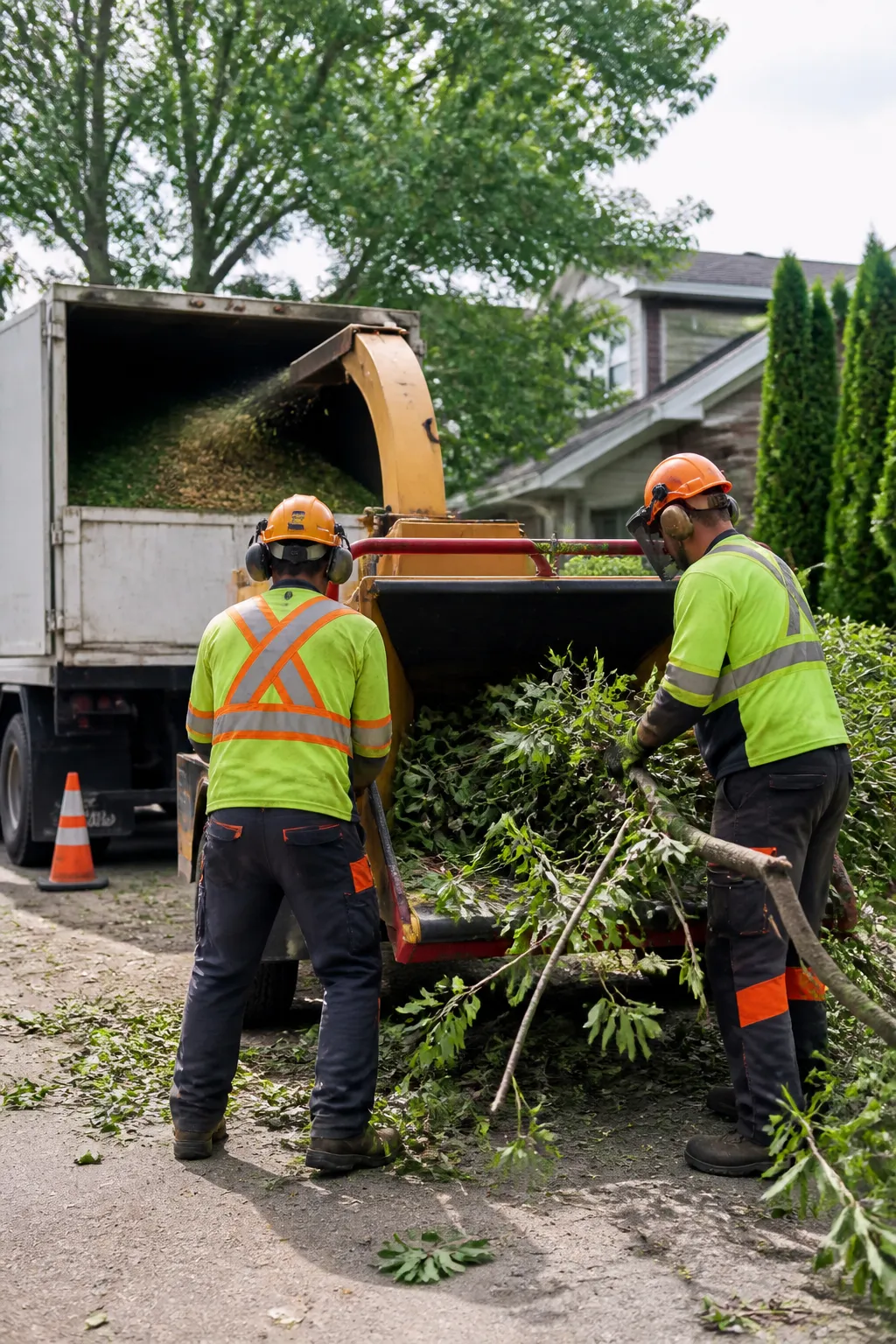 Edmonton Tree Service work detail